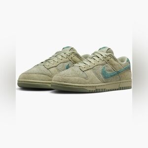 Nike Dunk Low Suede Sneakers